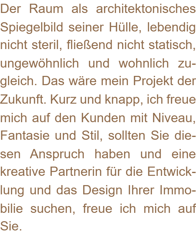 Mein Anspruch - Beschreibungstext
