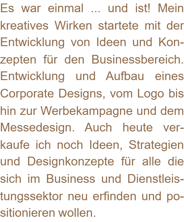 Corporate Design - Beschreibungstext